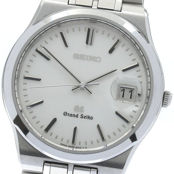 SEIKO Grand Seiko 8N65-9010/SBGG007 Date Silver Dial Quartz Men's Watch_872059